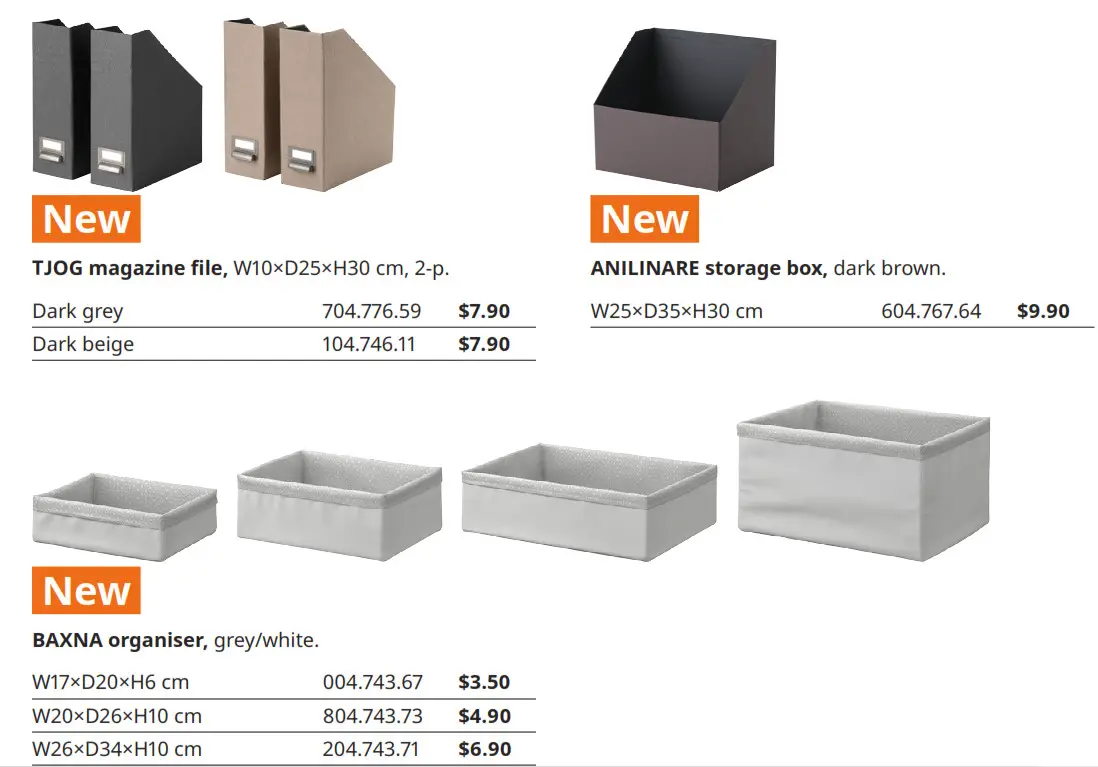 TJOG magazine file, W10×D25×H30 cm, 2-p.