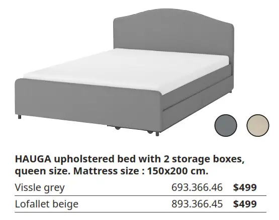 Upholstered bed frames with storage boxes 2