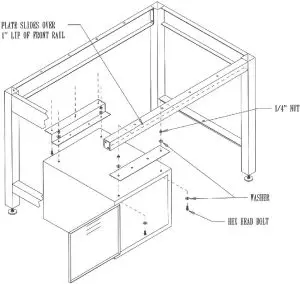 GLOBAL INDUSTRY B2334698 Bench-In-A-Box Technical -Technical Workbenchff