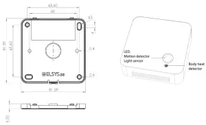 ELSYS se ERSEye Wireless Sensor - overview