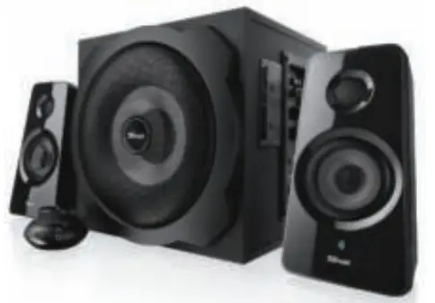 Trust 19367-02 BT Tytan 2.1 Speaker Set with Bluetooth-