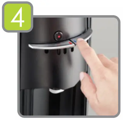 200 Series Pure Water Dispenser - Dispense water.