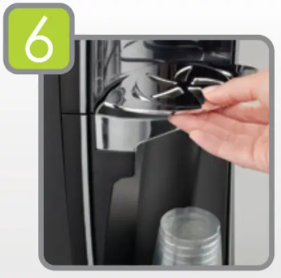 200 Series Pure Water Dispenser -Insert drip tray grill