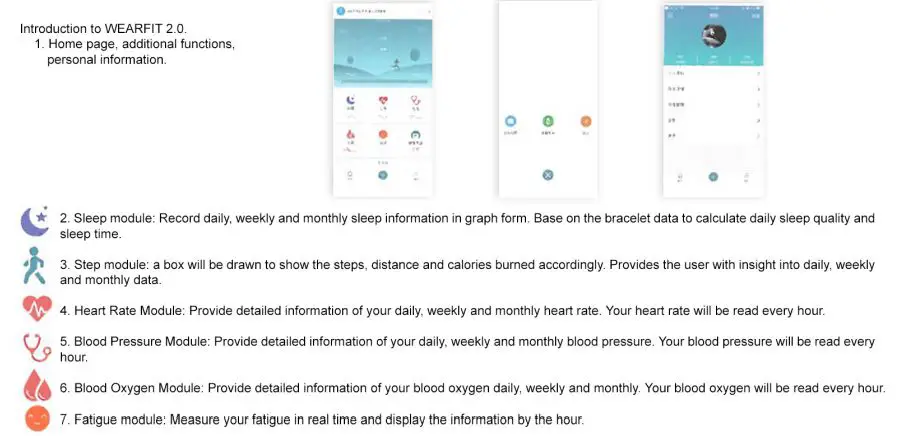 LISKA SV-SW12 Smart Bracelet fig7