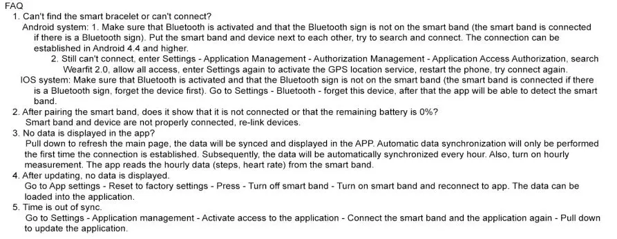 LISKA SV-SW12 Smart Bracelet fig9