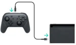 Ninetendo PowerA Enhanced Switch Wireless Controller -USB ConnectionIPairing