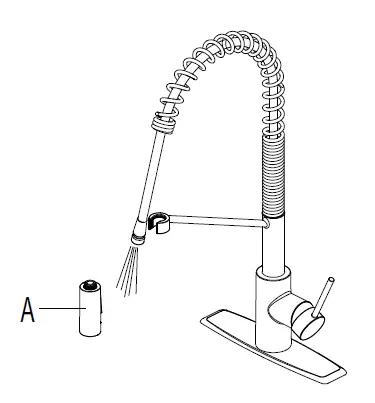Flush faucet