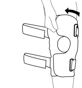 DJO 79 82398 Reddie Brace Hinged Knee Support - 1