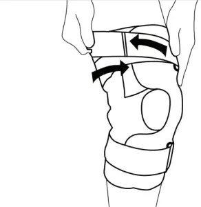 DJO 79 82398 Reddie Brace Hinged Knee Support - 3