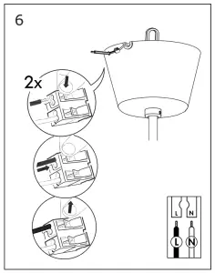 IKEA HADDEBO Triple Cord Set--icon06