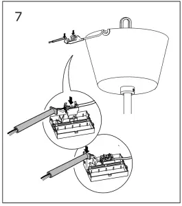 IKEA HADDEBO Triple Cord Set--icon07