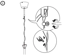 IKEA HADDEBO Triple Cord Set--icon11