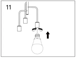 IKEA HADDEBO Triple Cord Set--icon12