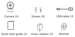 Arenti Speed 10T Dome 1 2K Ultra HD Camera-list