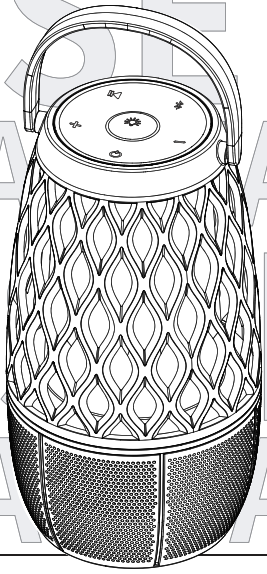 AOMAIS L12 Torch Light Outdoor Bluetooth Speaker - Button 2