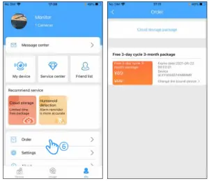 Cloud storage/data card package