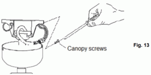 Beacon LIGHTING Lucci Grenada Series Ceiling Fan - FINISHING THE INSTALLATION