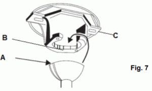 Beacon LIGHTING Lucci Grenada Series Ceiling Fan - Hanging the fan