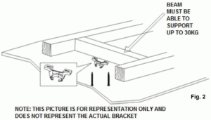 Beacon LIGHTING Lucci Grenada Series Ceiling Fan - MOUNTING BRACKET