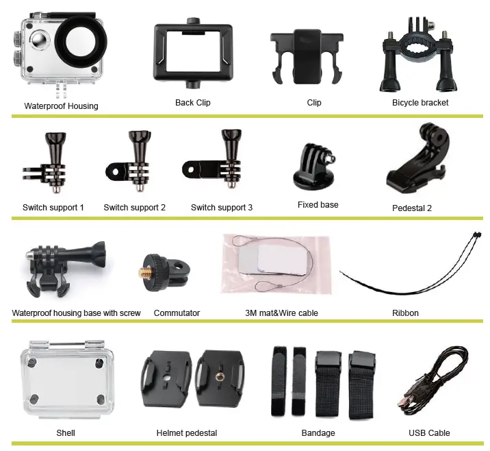K F AT-Q40C Action Camera FIG 10