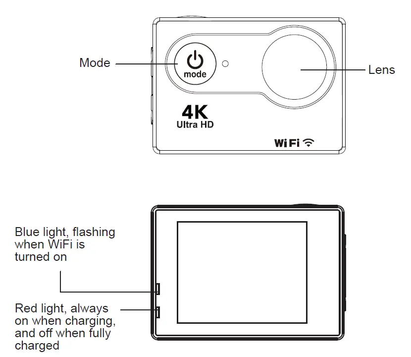K F AT-Q40C Action Camera FIG 3