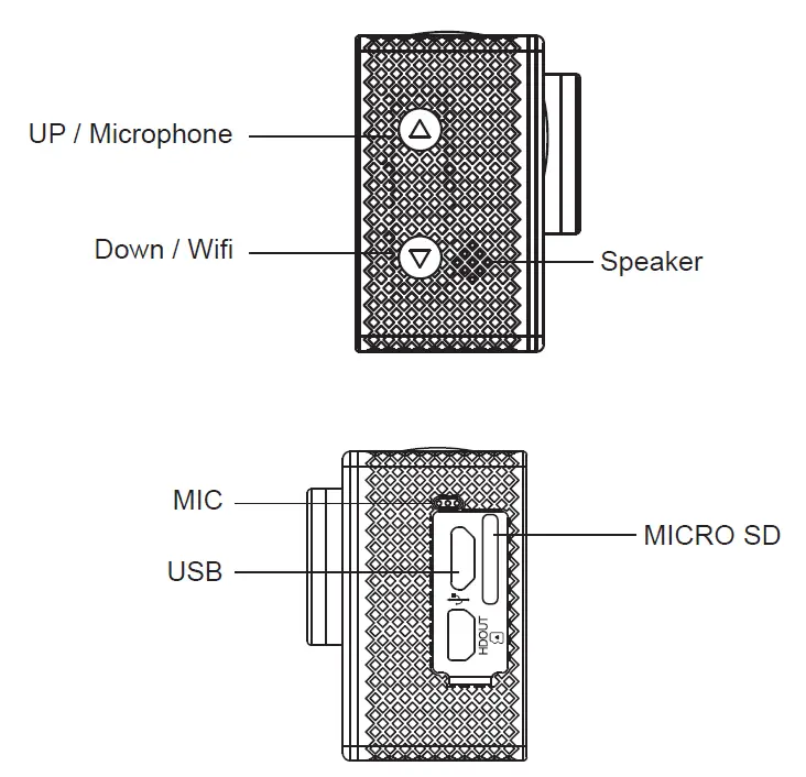 K F AT-Q40C Action Camera FIG 4