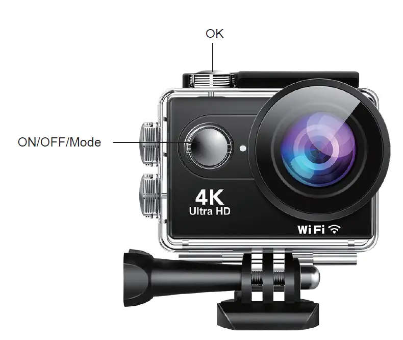 K F AT-Q40C Action Camera FIG 6