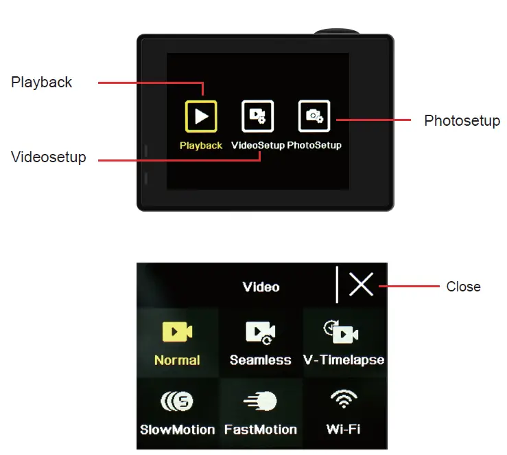 K F AT-Q40C Action Camera FIG 7