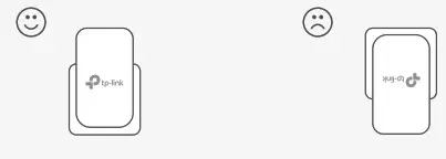 Use the product only in the upright direction