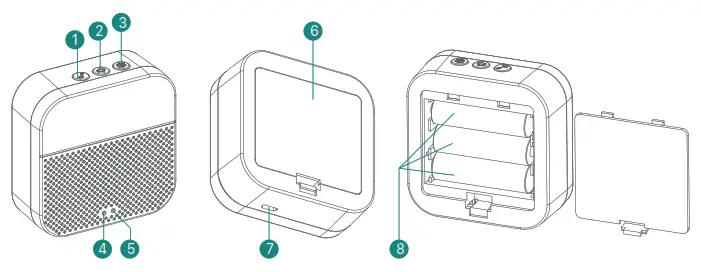 Shenzhen Joystek Intelligence J6 Wireless WiFi Video Doorbell Camera - Meet the chime