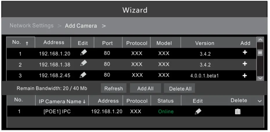 VITEK VT TNR414PN 8MP Real Time PoE Network Video Recorder -Add IP Camera 1
