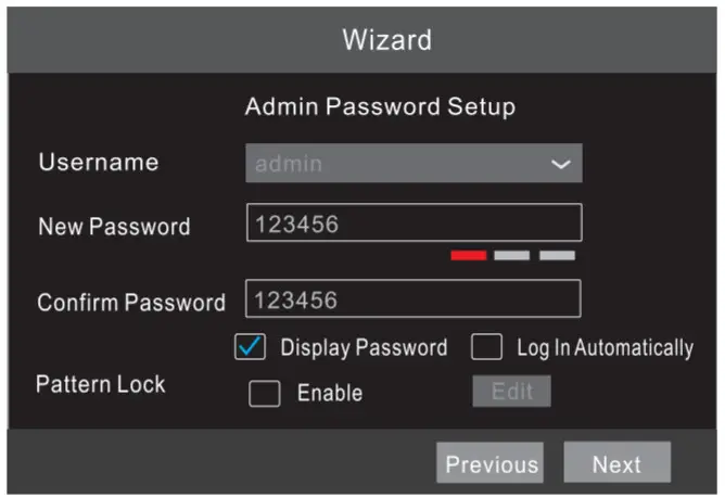 VITEK VT TNR414PN 8MP Real Time PoE Network Video Recorder - System Login