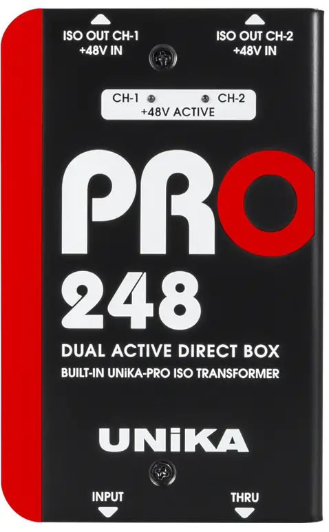 UNiKA-PRO-248-Audio-Interface-Dual-Active-Direct-Box-product