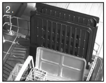 GEORGE FORMAN Contact Smokeless Grill - CLEANING 2