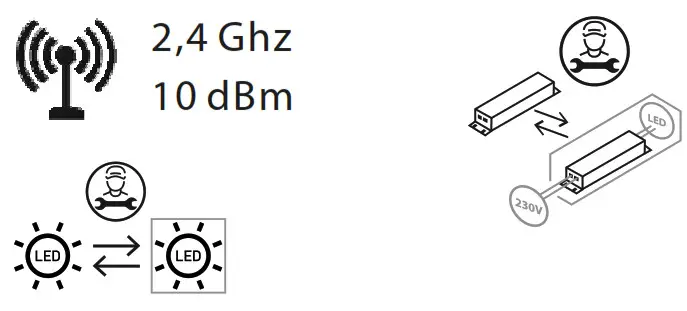 Paul Neuhaus 8414 60 LED Ceiling Light