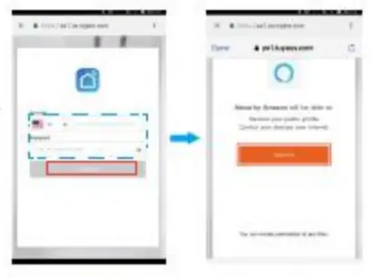 ONFORU D30WIFI Smart Alexa RGB Floodlights - app13