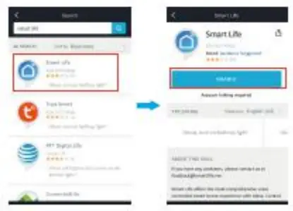 ONFORU D30WIFI Smart Alexa RGB Floodlights - app7