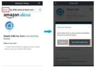 ONFORU D30WIFI Smart Alexa RGB Floodlights - app9