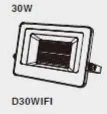 ONFORU D30WIFI Smart Alexa RGB Floodlights - fig1
