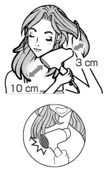 Panasonic EH NE66 Electric Hair Dryer - hair at least