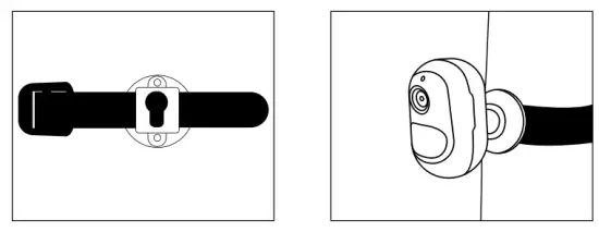 Install the Camera with Loop Strap