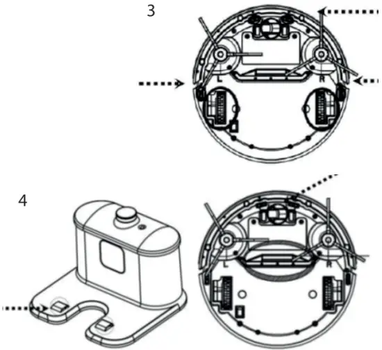 Cleaning the sensors