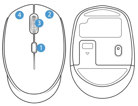 Shenzhen Dwason Technology MS206 Wireless Mouse