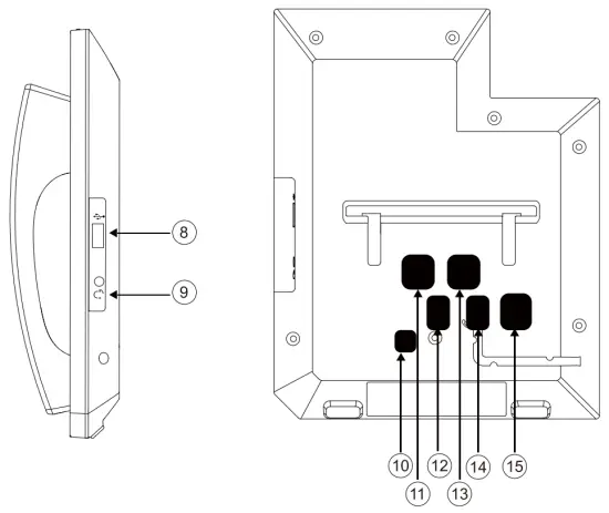 nexvoo N380 NexFone Business SIP Video Conferencing Phone fig 1