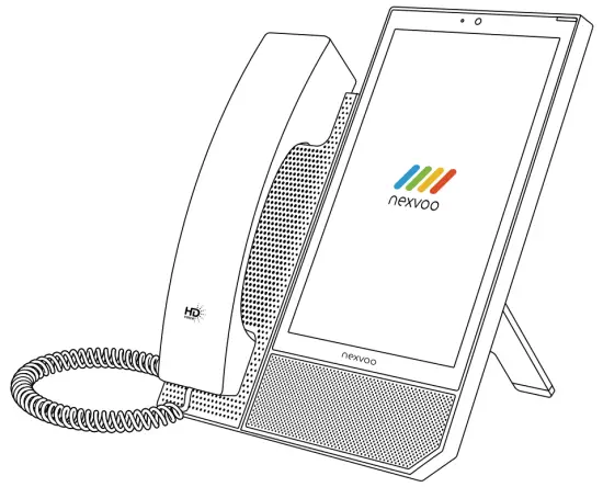 nexvoo N380 NexFone Business SIP Video Conferencing Phone fig 10