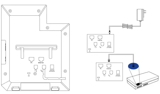 nexvoo N380 NexFone Business SIP Video Conferencing Phone fig 6
