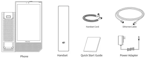 nexvoo N380 NexFone Business SIP Video Conferencing Phone fig 9