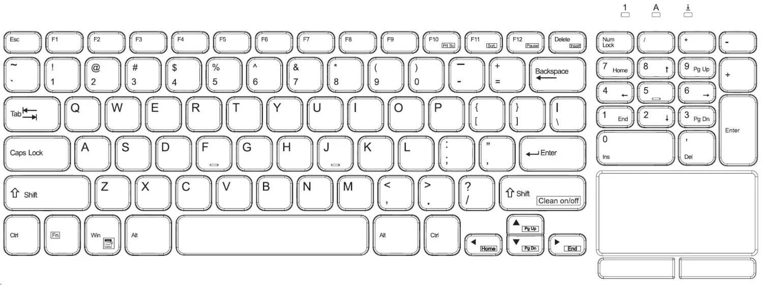 Heng Yu CKW RF Keyboard - fig