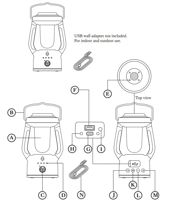 SWISS TECH 30800 Bluetooth Speaker - figure 1