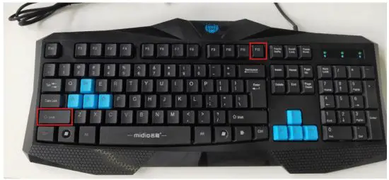 OUTFORM T432S11 32 Inch Touch Display - Connecting keyboard 2